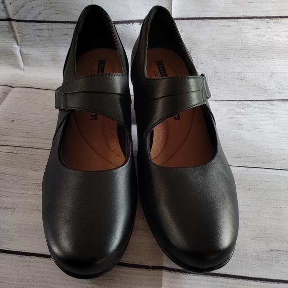 Clarks Shoes - Clark's brand new Mary Jane heeled loafers